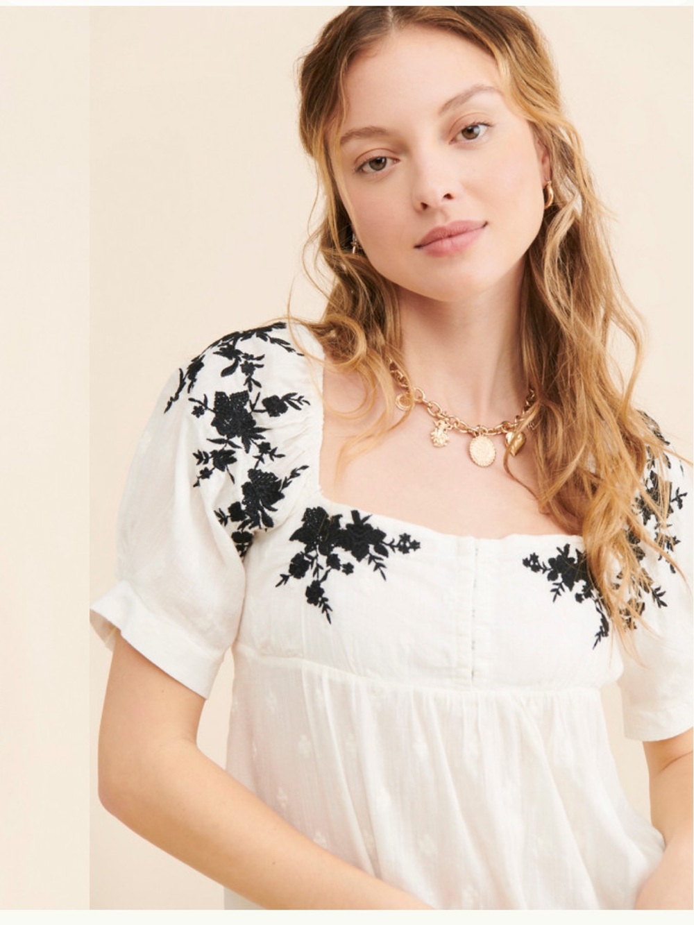Free People Arlo Embroidered
Tunic